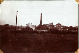 Morson's Summerfield Works 1914-1918. View from the south
